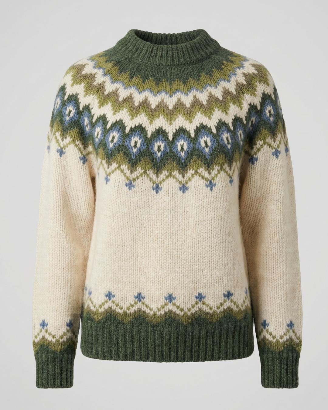 Nordischer Strickpullover Damen
