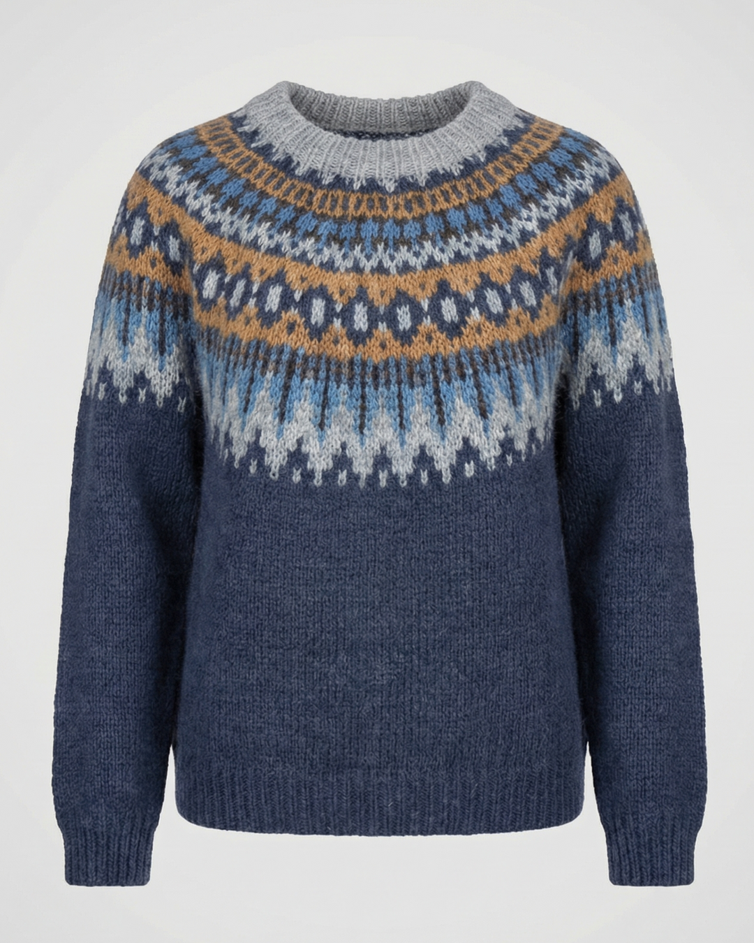 Nordischer Strickpullover Damen