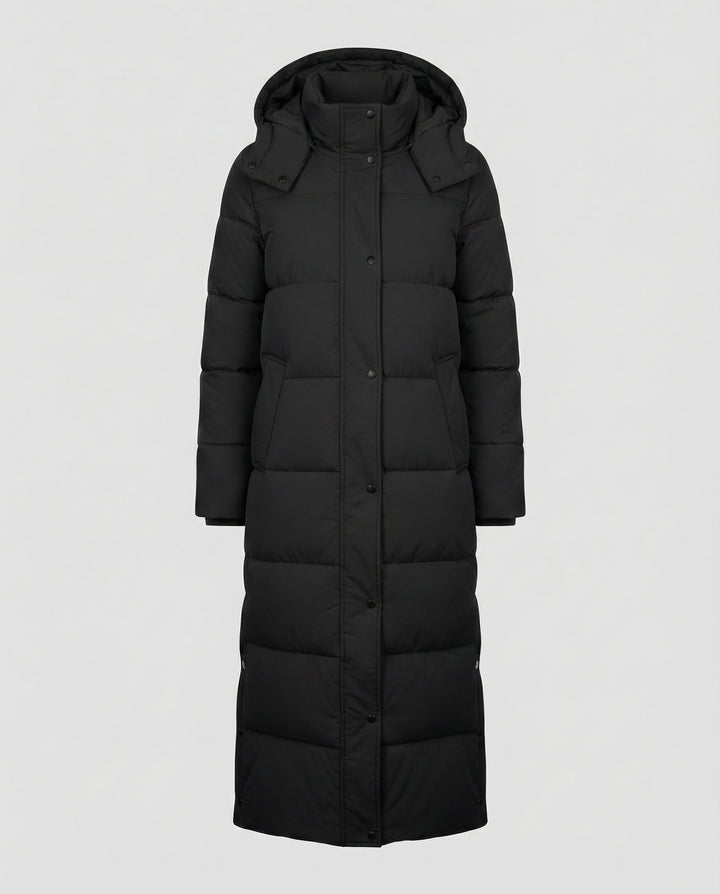 Extra Lange Damen Steppjacke