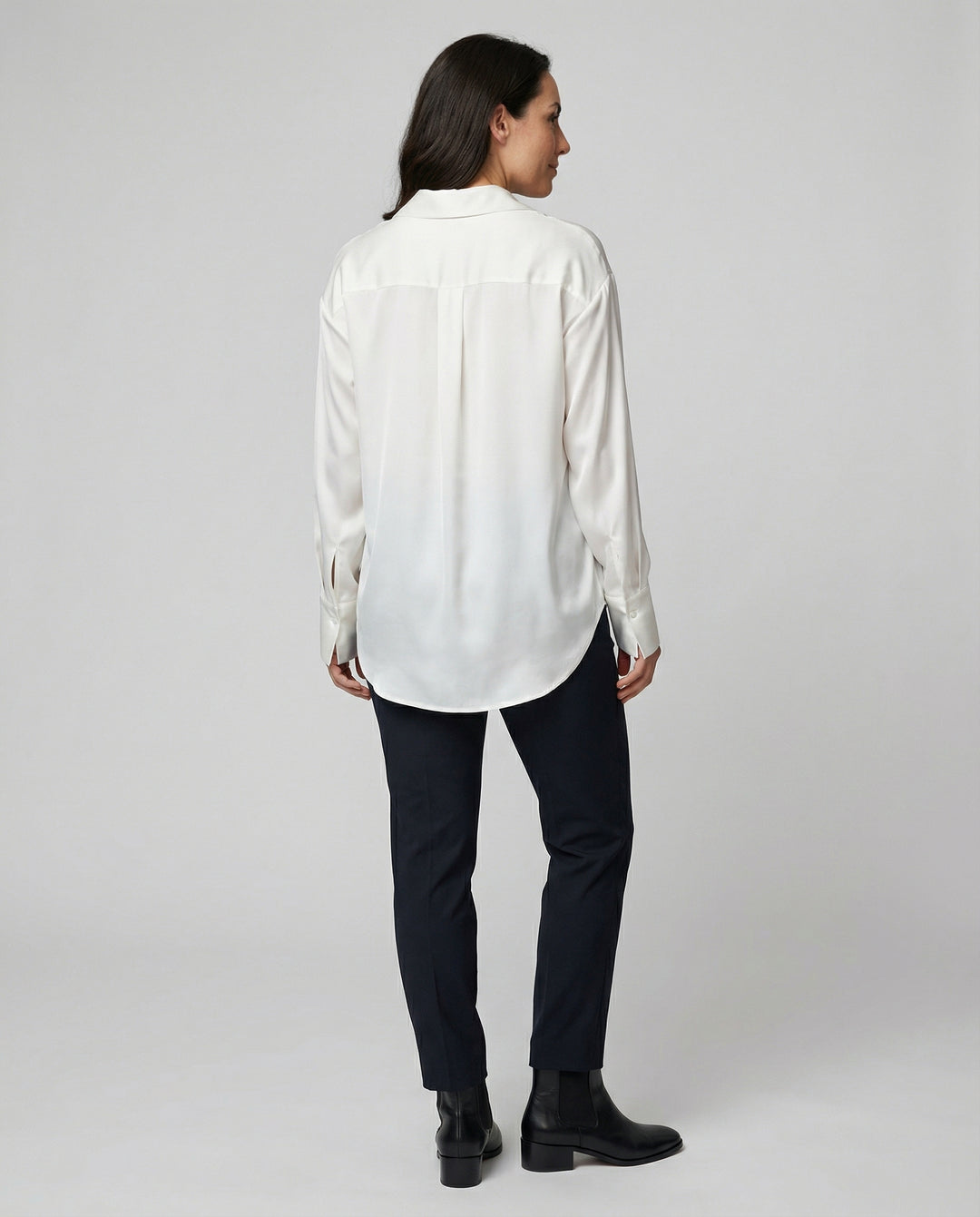 Luxuriöse Elegante Seidenbluse Damen
