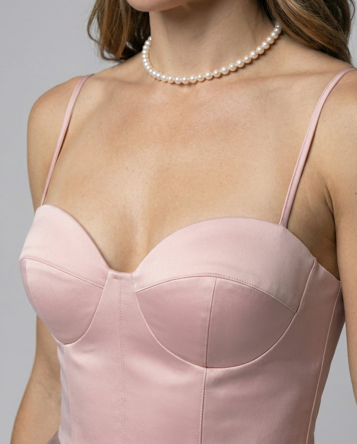Tüll Korsett Abendkleid Damen