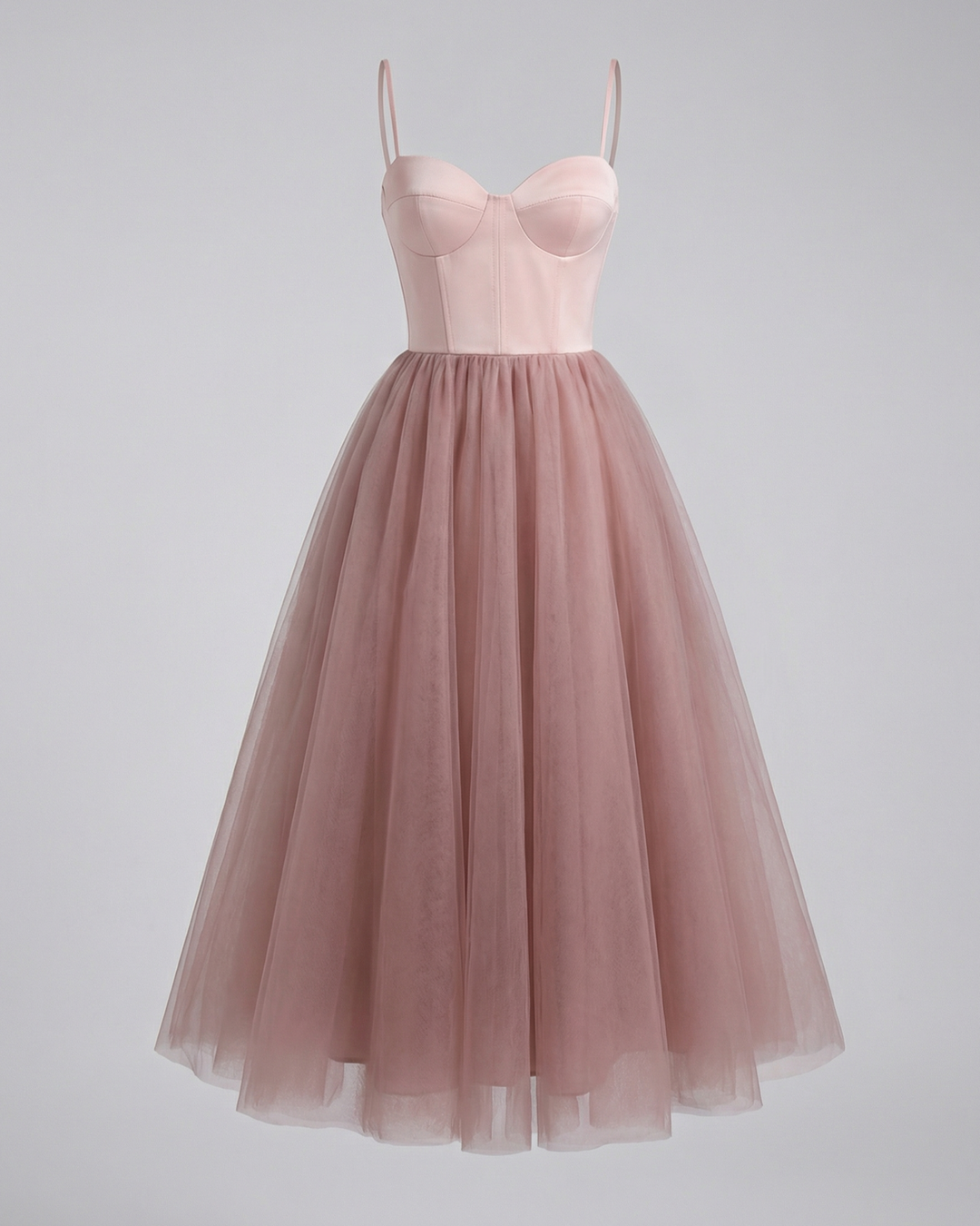 Tüll Korsett Abendkleid Damen