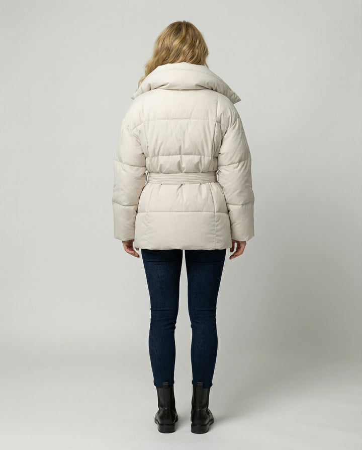 Taillierte Damen Winterjacke