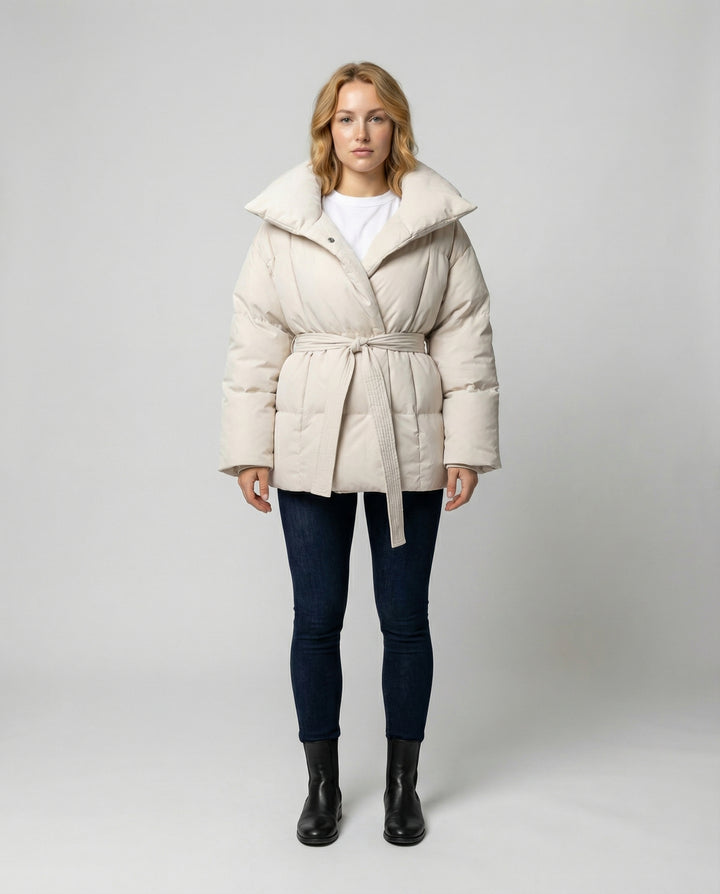 Taillierte Damen Winterjacke