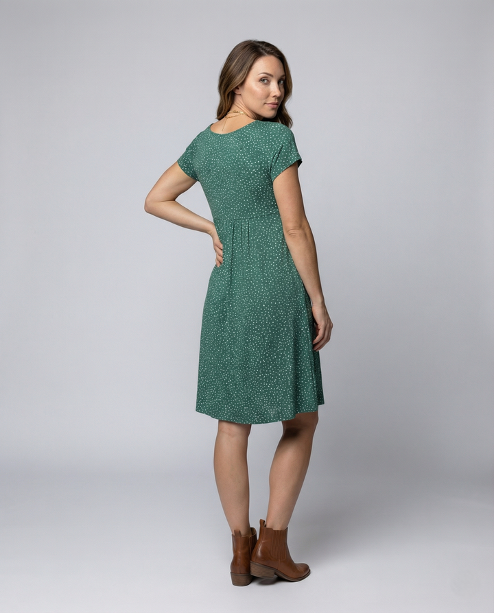 Sommerliches Damen Blumen Kleid