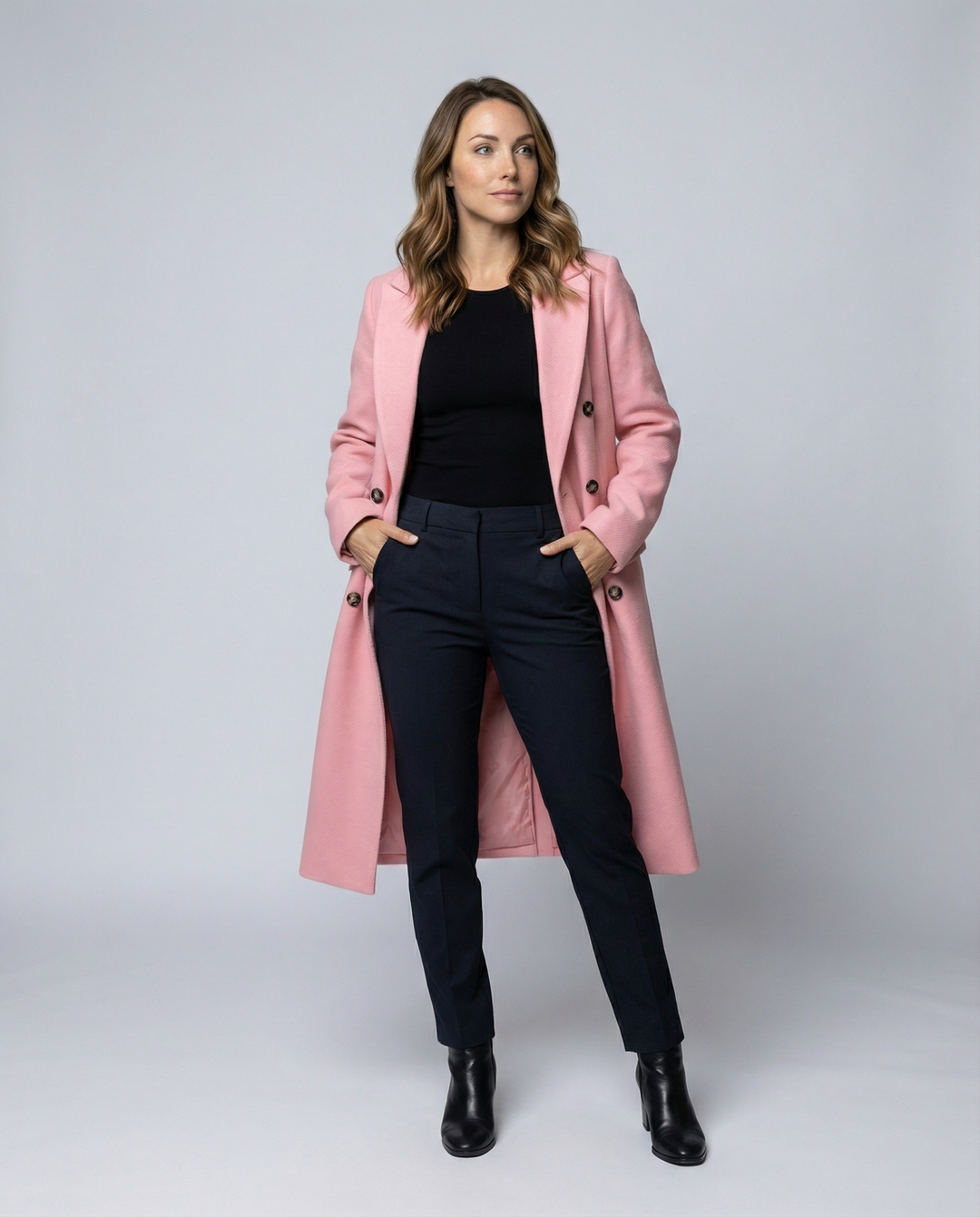 Stylisher Damen Wintermantel Luxuriös