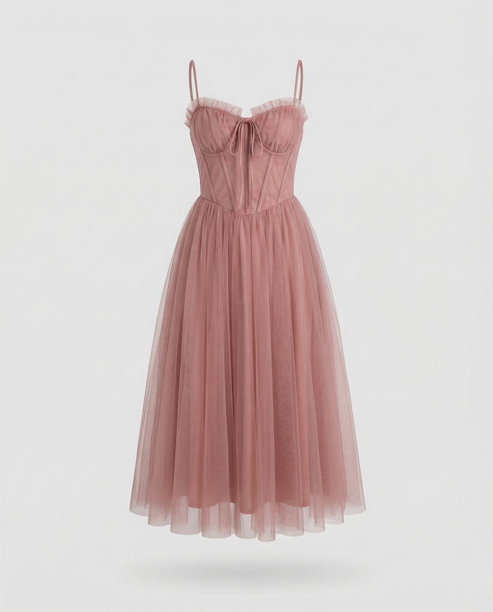 Elegantes Festkleid Damen Glamour