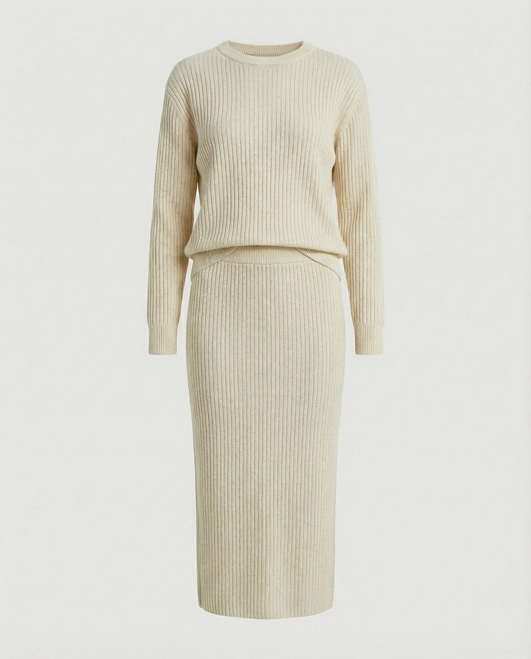 Elegantes Strickset Pullover Rock
