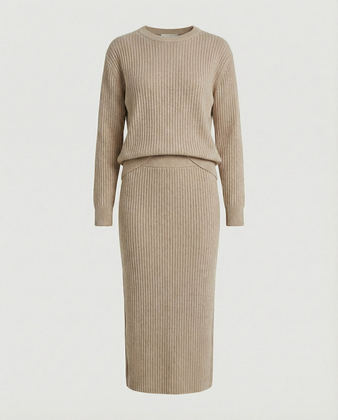 Elegantes Strickset Pullover Rock
