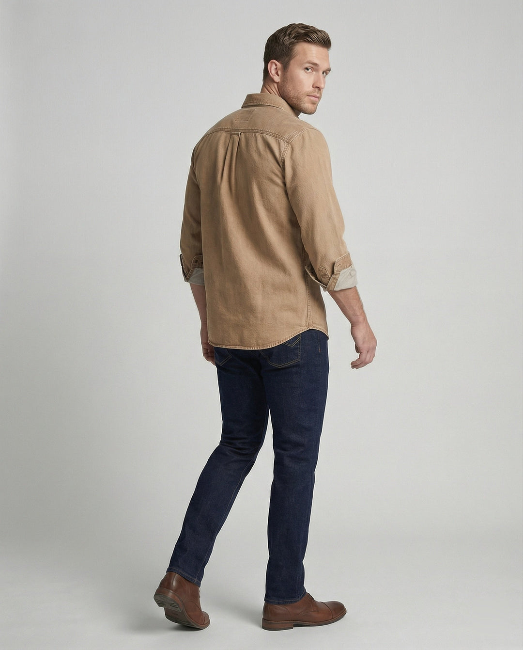 Herren Jeanshemd mit Brusttaschen