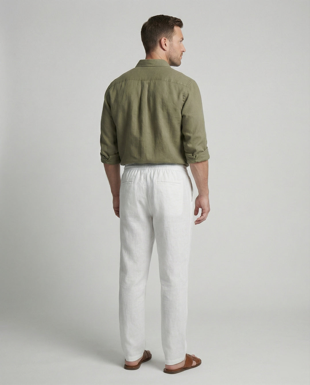 Lässige Leinenhose Herren