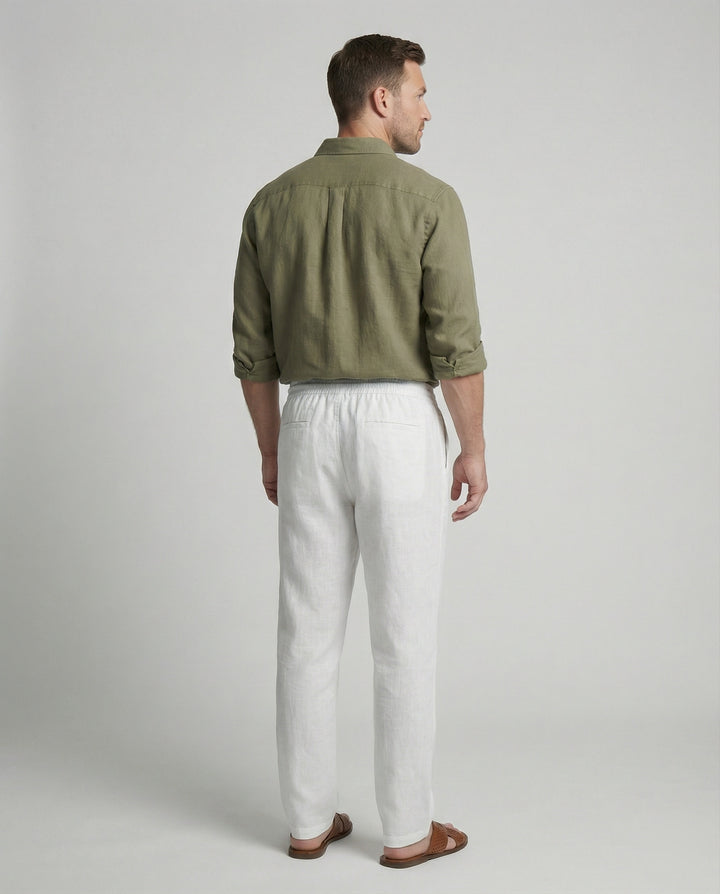 Lässige Leinenhose Herren