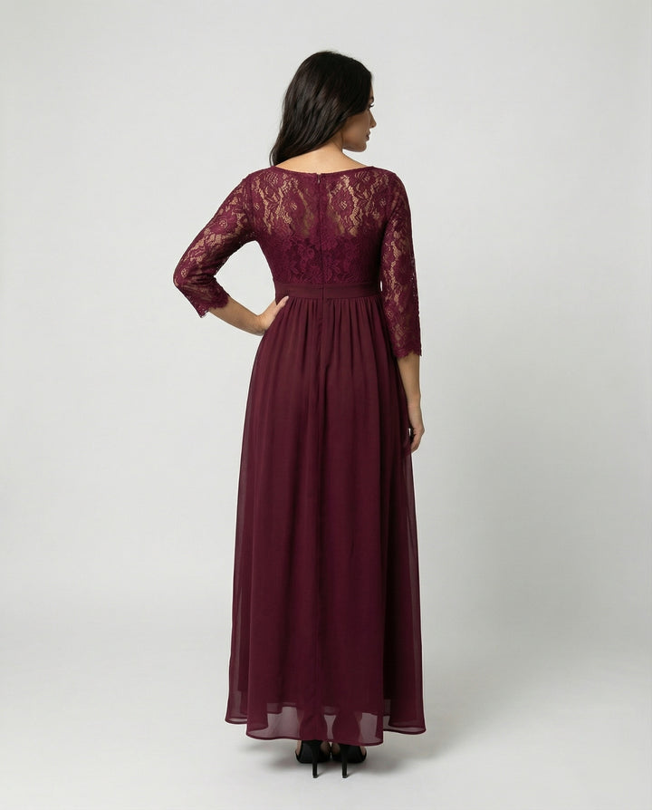 Elegantes Umstands Abendkleid