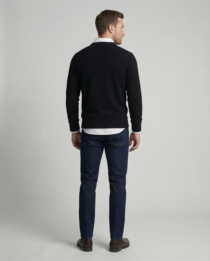 Luxuriöser Kaschmirpullover Herbst