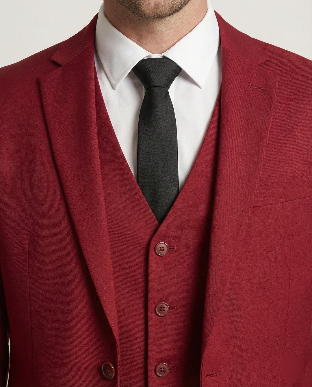 Eleganter 3 Teilig Herrenanzug