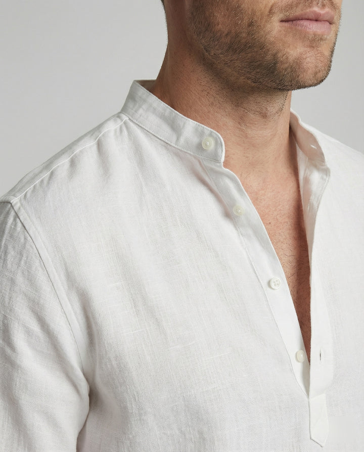 Elegantes Herren Leinenhemd