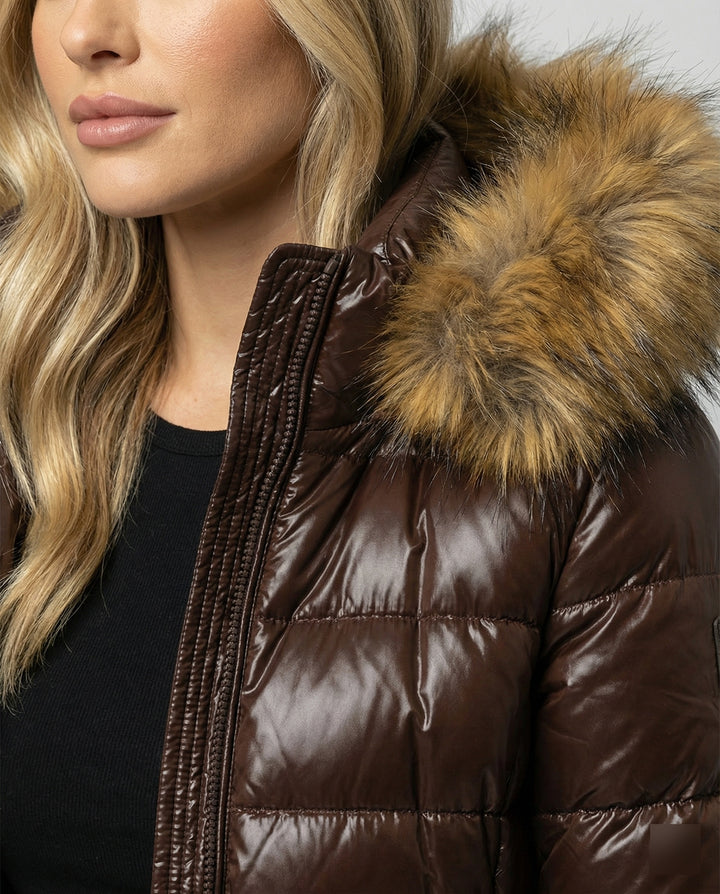 Warme Winterjacke Damen