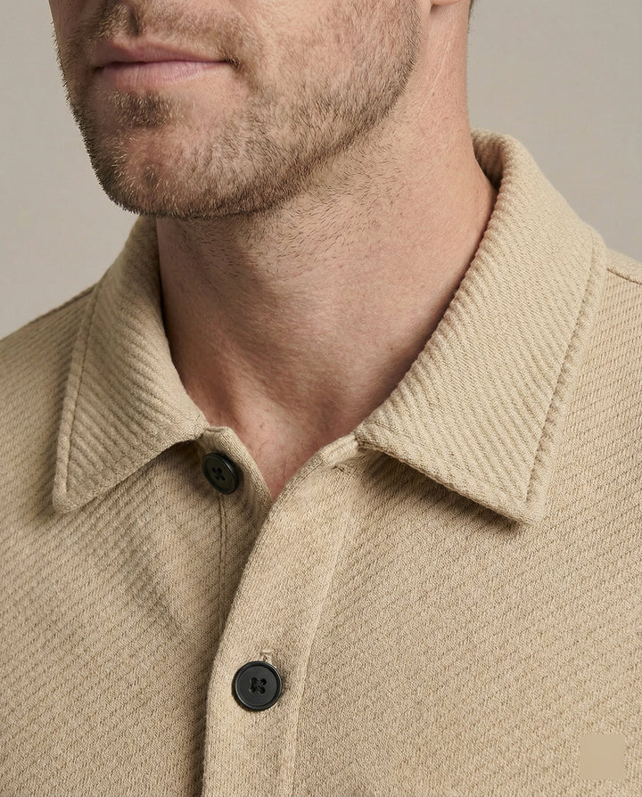 Herren Cardigan mit Strukturdesign