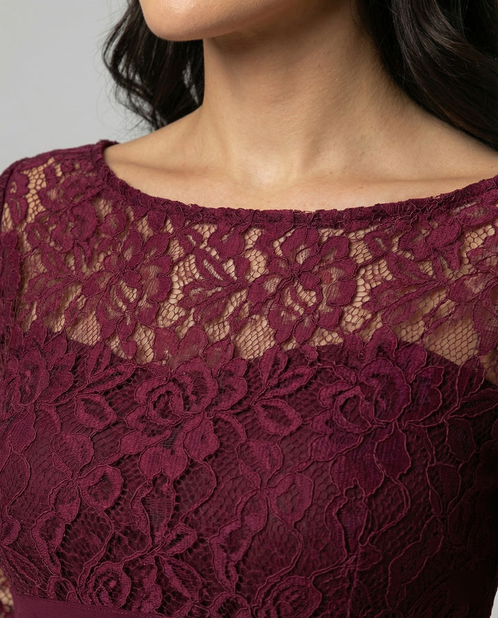 Elegantes Umstands Abendkleid