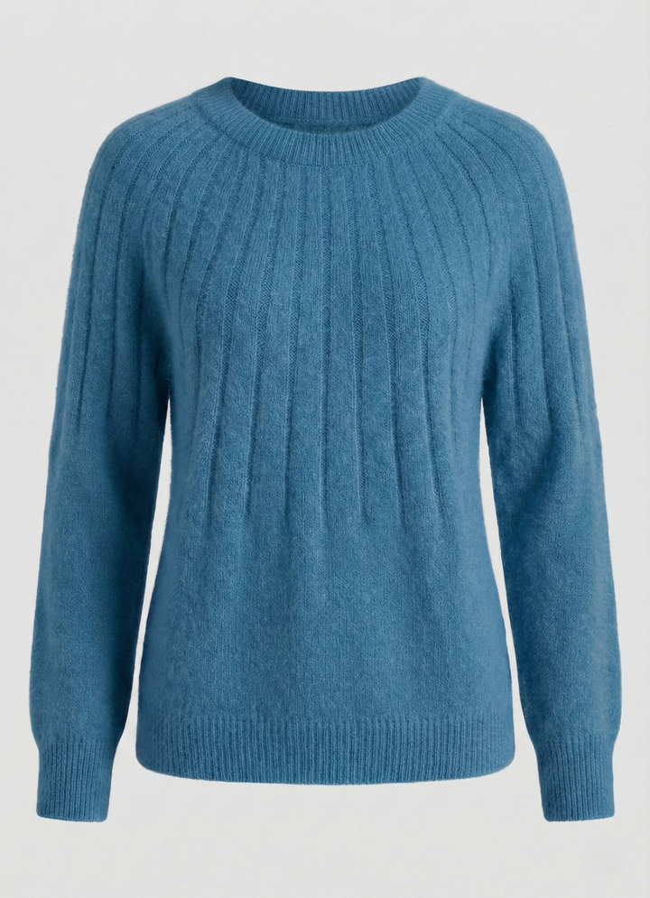 Fluffiger Damen Strickpullover