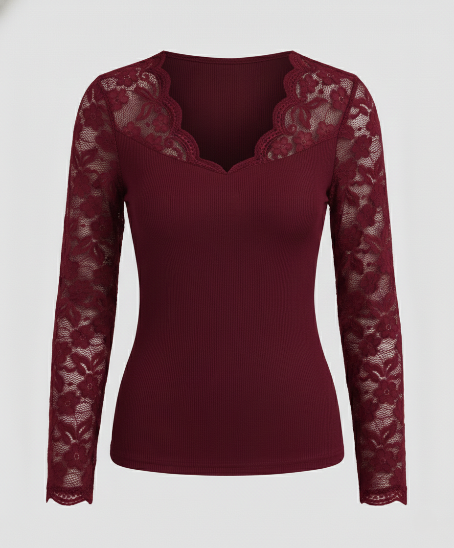 Eleganter Damen Spitzen-Bodysuit