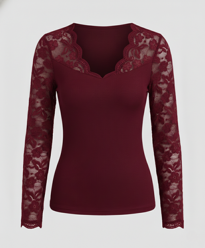 Eleganter Damen Spitzen-Bodysuit