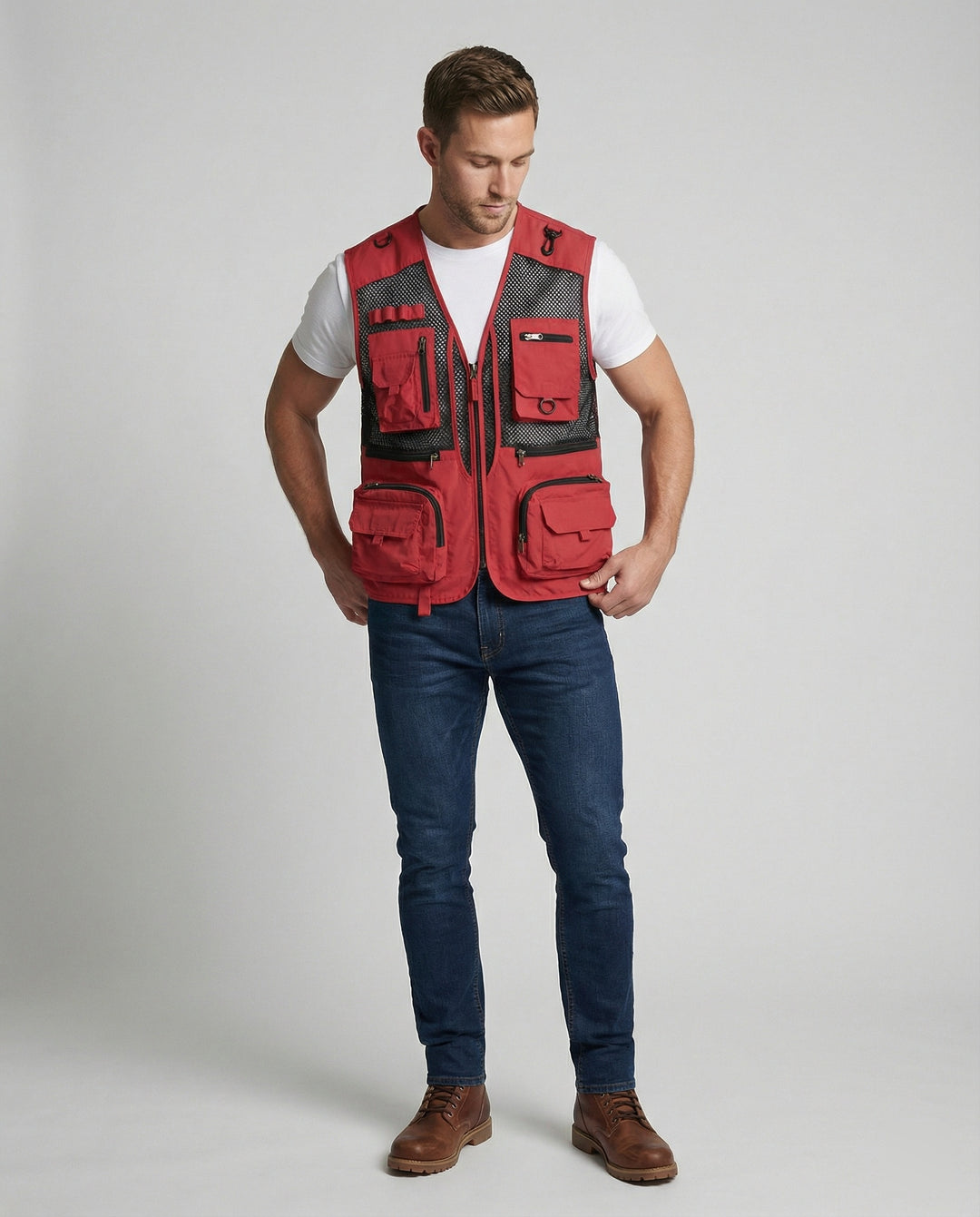 Leichte Multi Pocket Weste