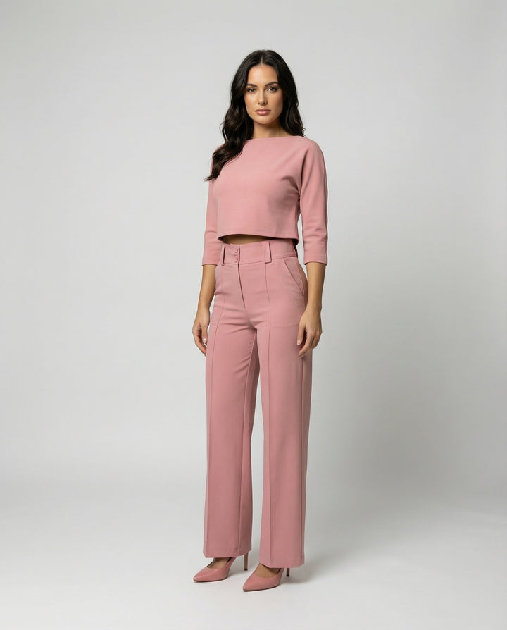 Tailliertes Herbst Hosenset Damen