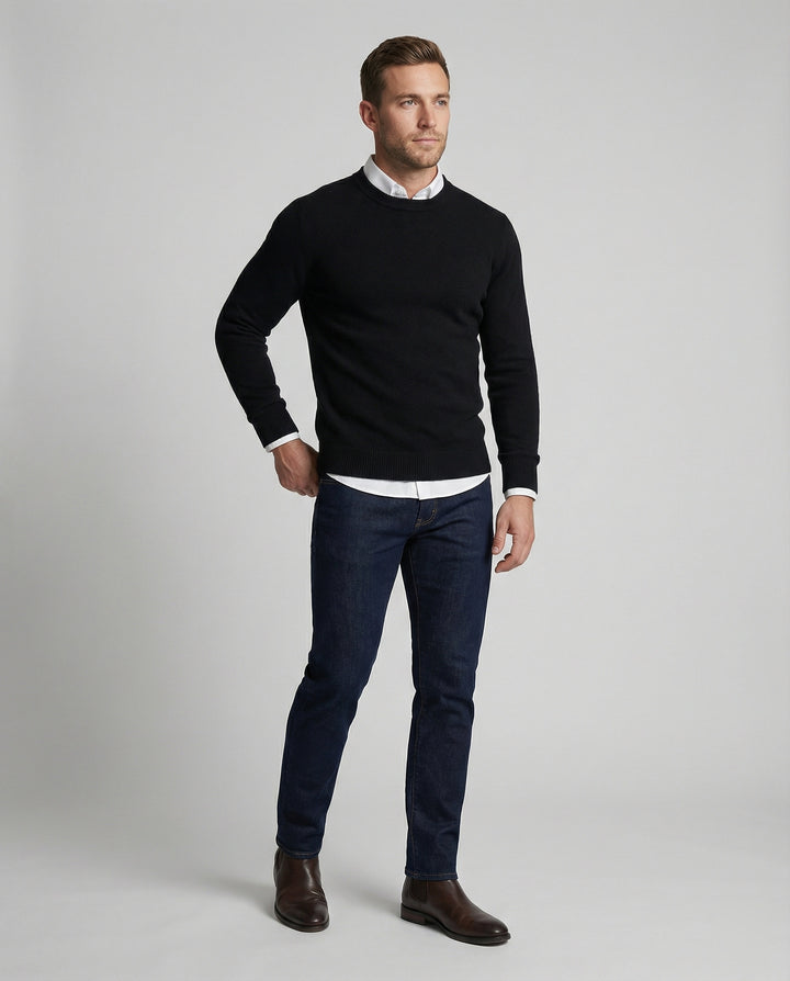 Luxuriöser Kaschmirpullover Herbst