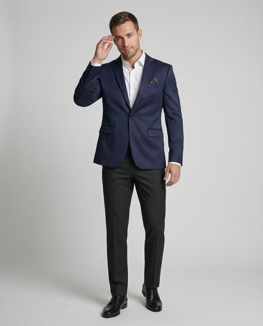 Modische Elegante Herrenjacke Satin