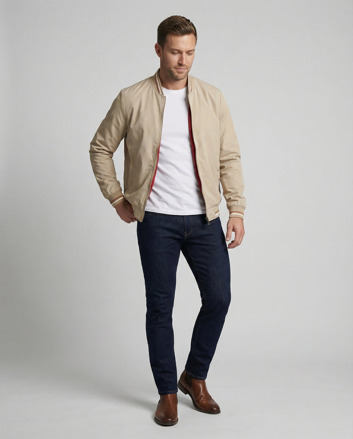 Wasserabweisende Nylon Freizeit Jacke