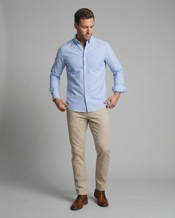 Herren Oxfordhemd Slim Fit