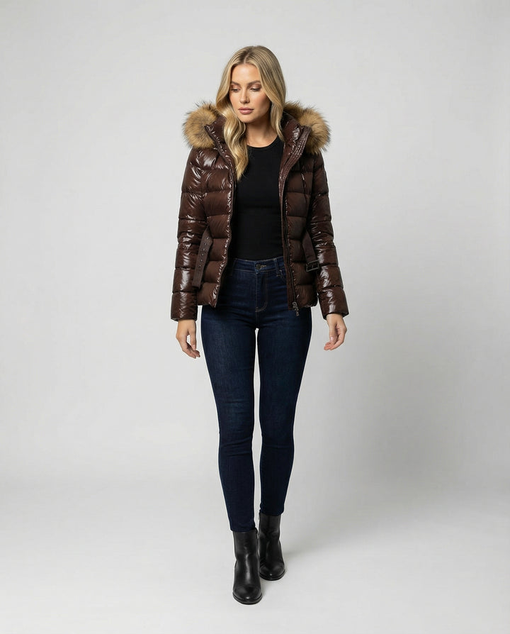 Warme Winterjacke Damen