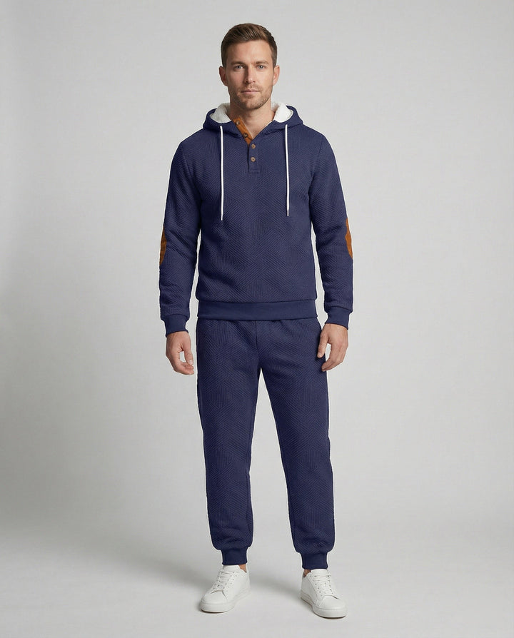Herren Hoodie-Jogginganzug Set
