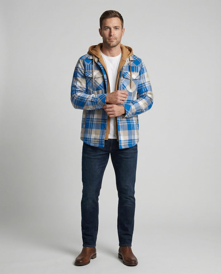Gefütterte Holzfällerjacke Herren