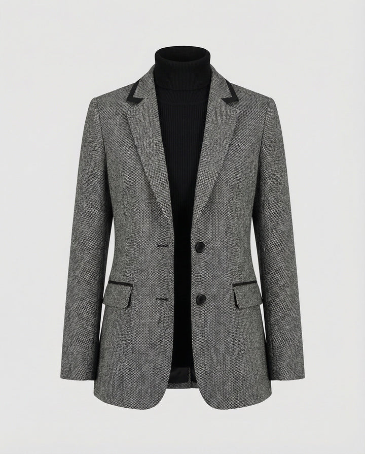 Herren Business Sakko Glencheck Slim Fit