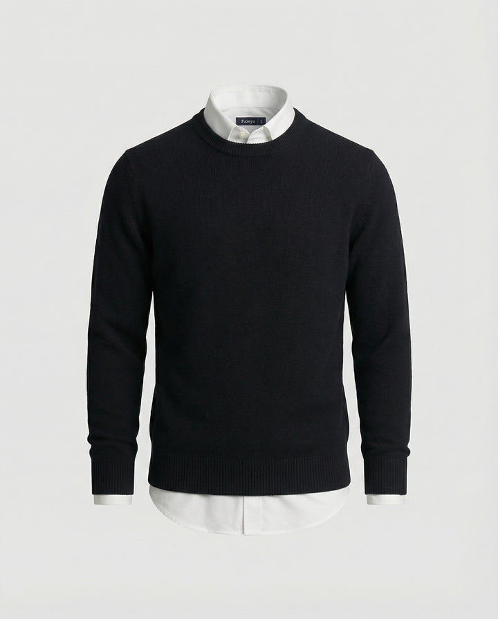 Luxuriöser Kaschmirpullover Herbst