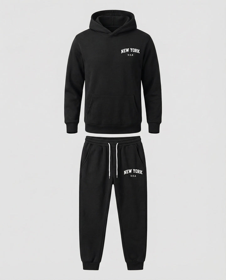 Herren Jogginganzug Herren Hoodie Set
