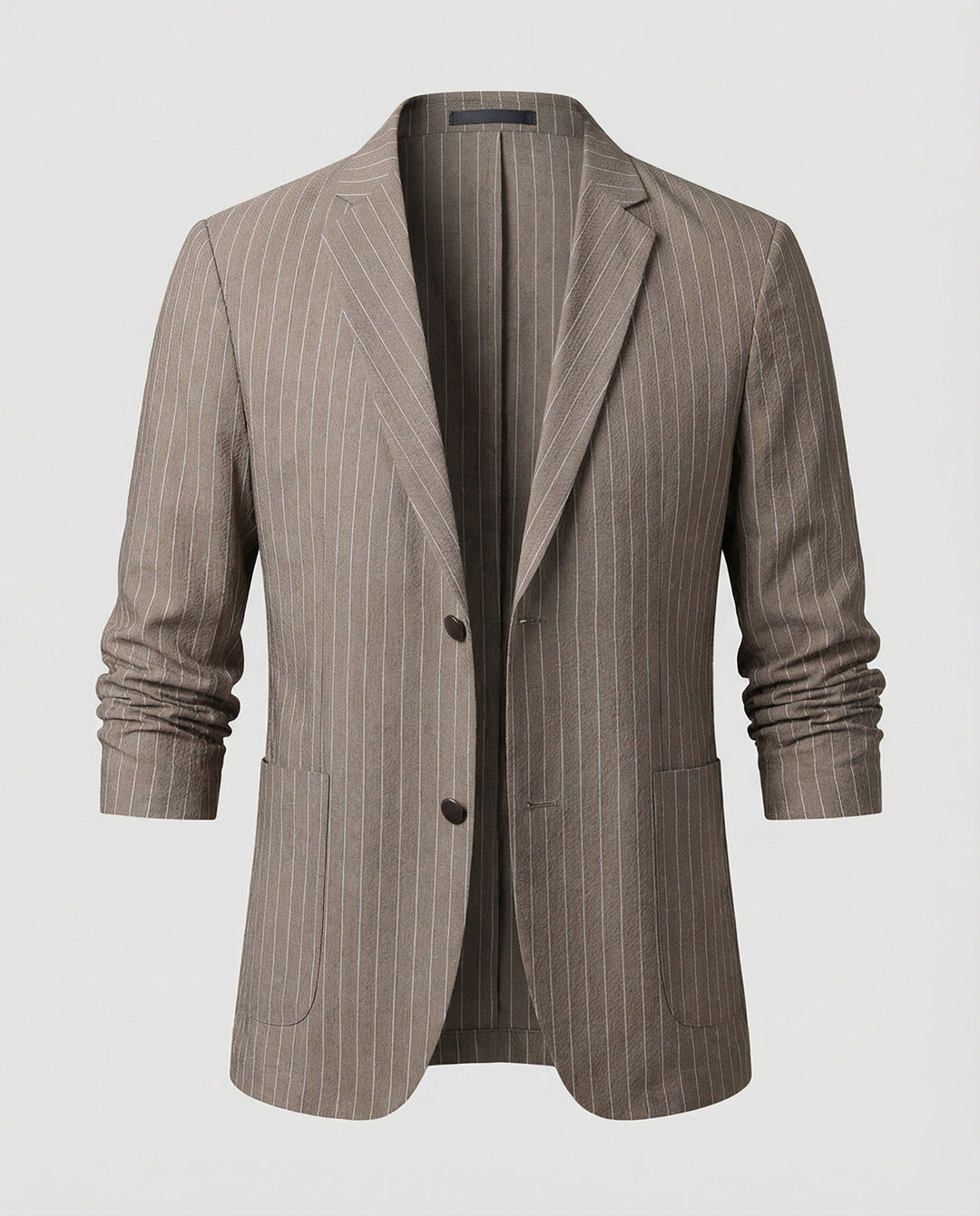 Herren Nadelstreifen Sakko Slim Fit Sommer