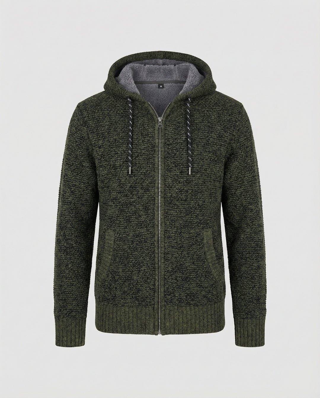 Lässige Herbst Strickjacke Kapuze
