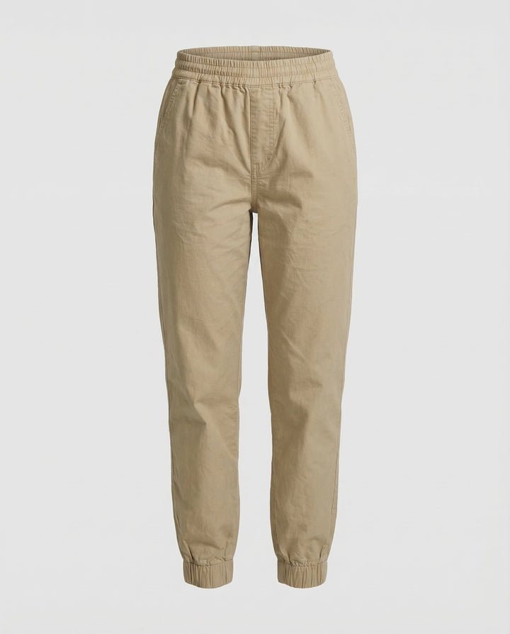 Damen Chino Jogginghose Baumwolle