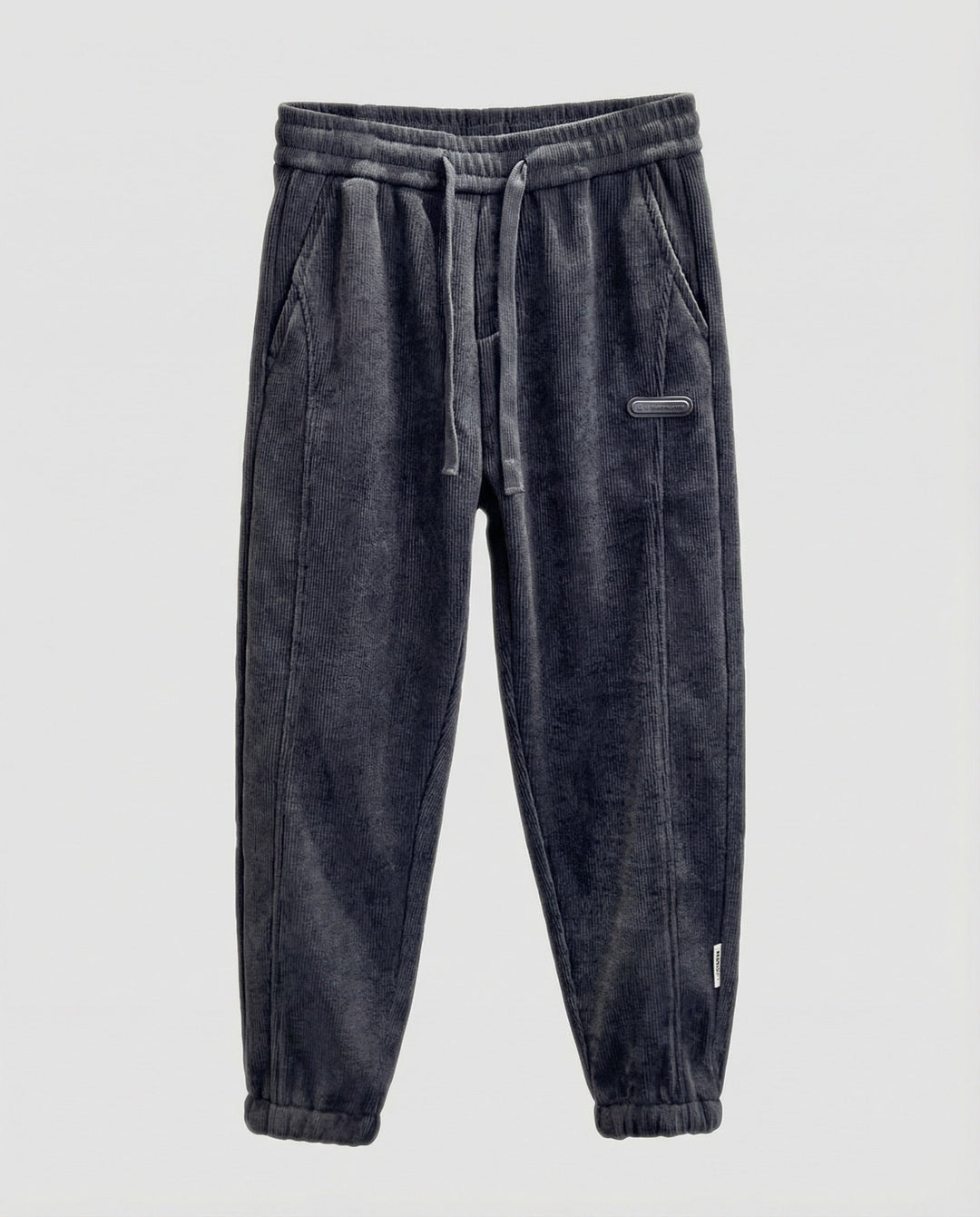 Herren Jogginghose gerippt schmal