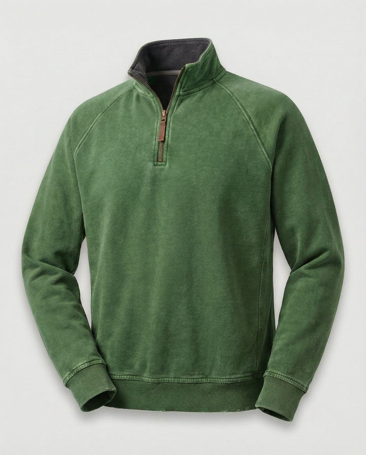 Gemütlicher Warmer Fleecepullover Herren