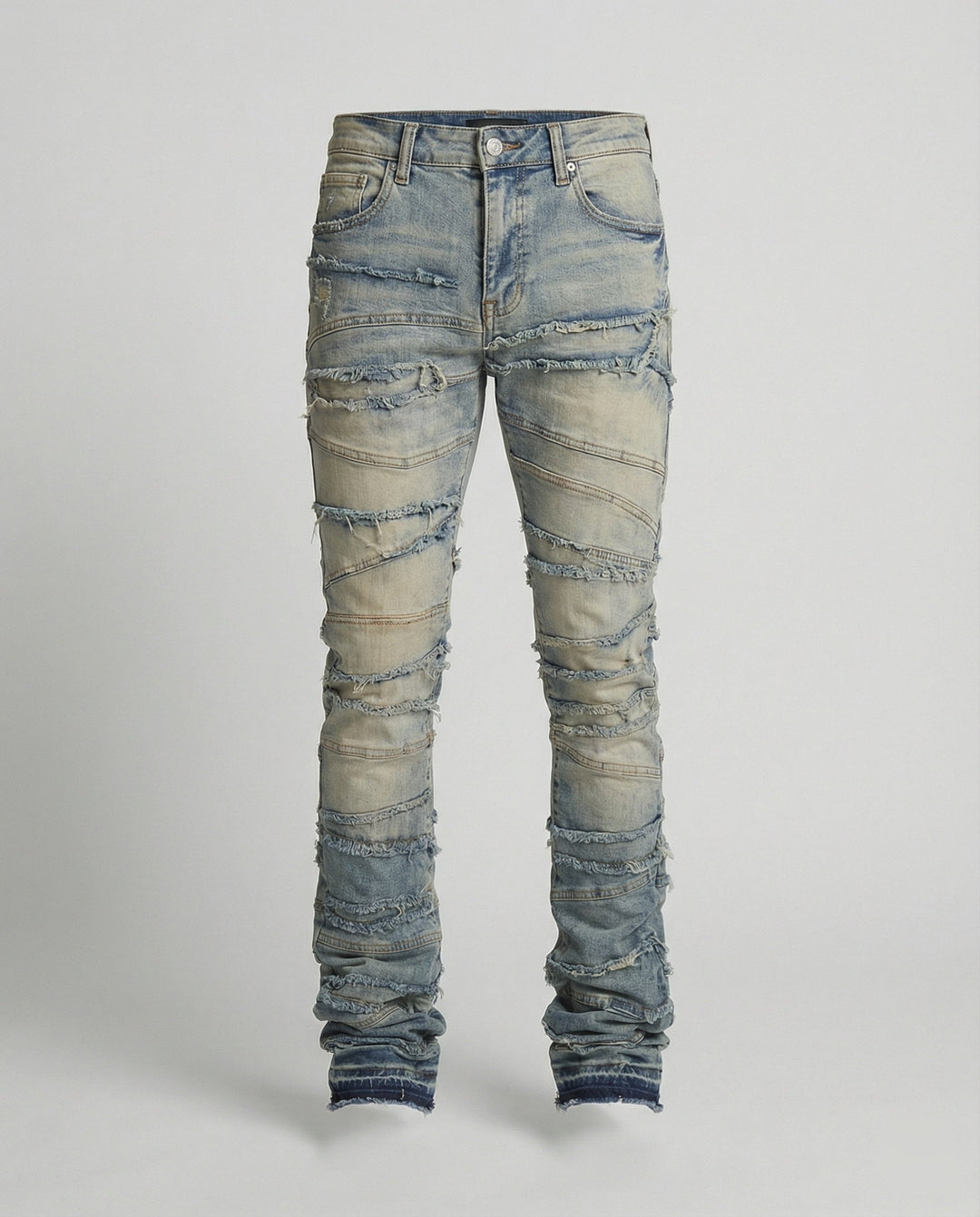 Herren Destroyed Jeans Slim Fit