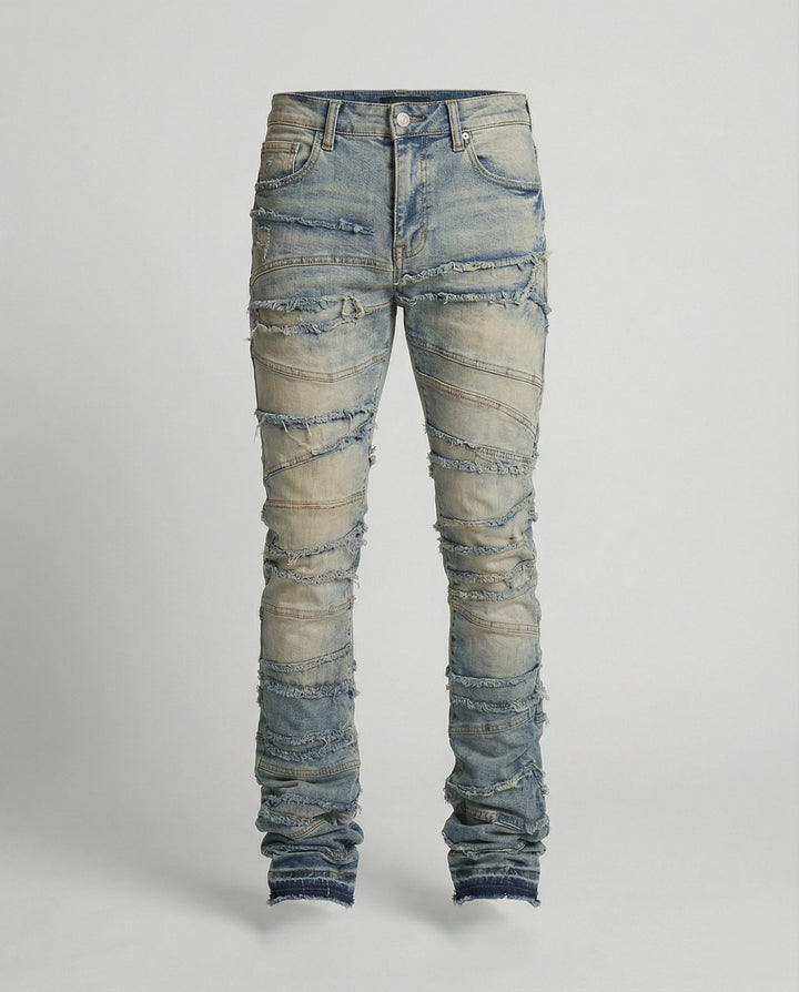 Herren Destroyed Jeans Slim Fit