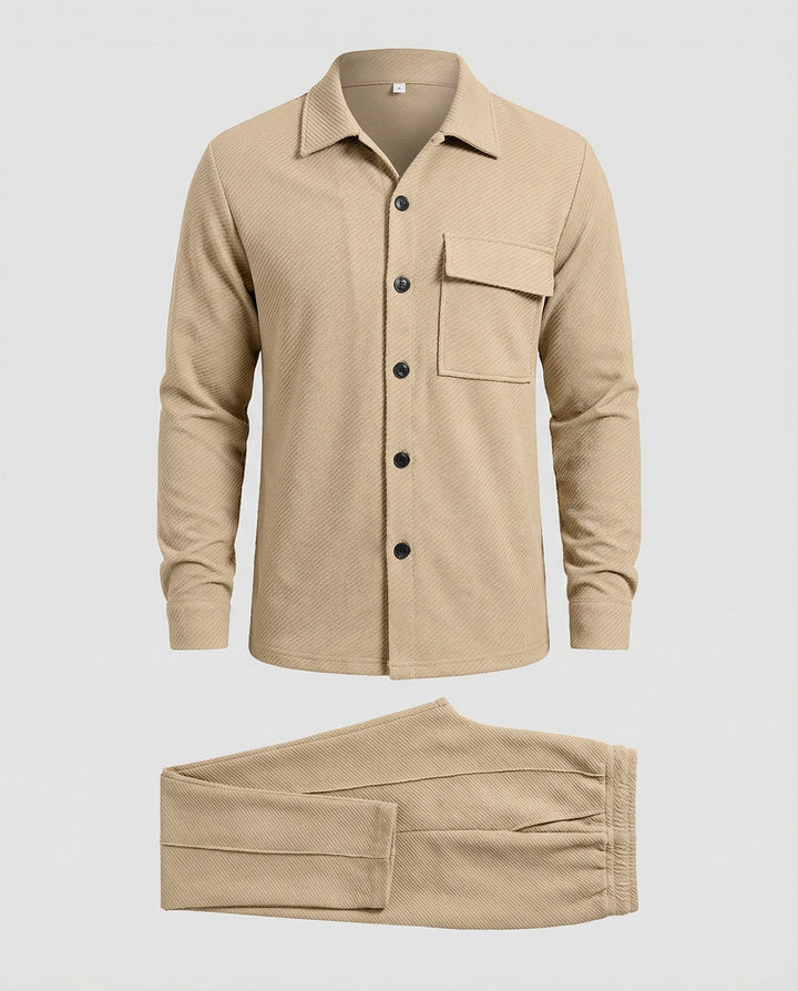 Herren Cardigan mit Strukturdesign