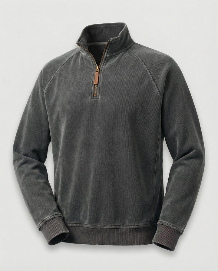 Gemütlicher Warmer Fleecepullover Herren