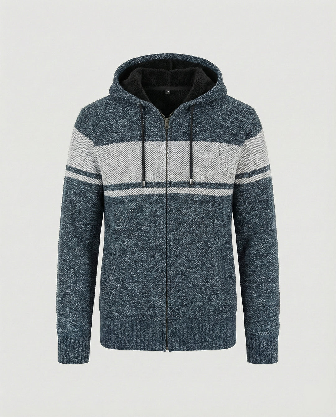 Lässige Herbst Strickjacke Kapuze