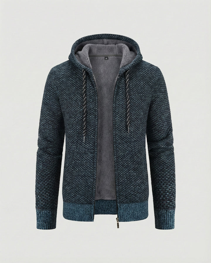 Lässige Herbst Strickjacke Kapuze