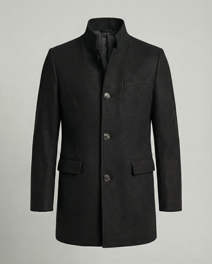 Eleganter Herrenmantel Warm